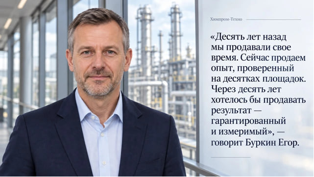 Егор Буркин и его команда прошли путь от обследований производств до собственных установок